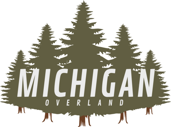 Michigan Overland trees only logo