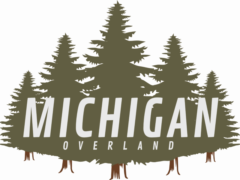 Michigan Overland trees only logo