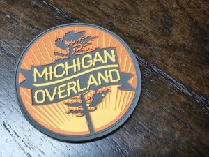 Orange Round Logo Patch